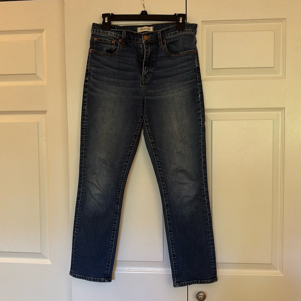 Madewell cruiser straight jeans size 27